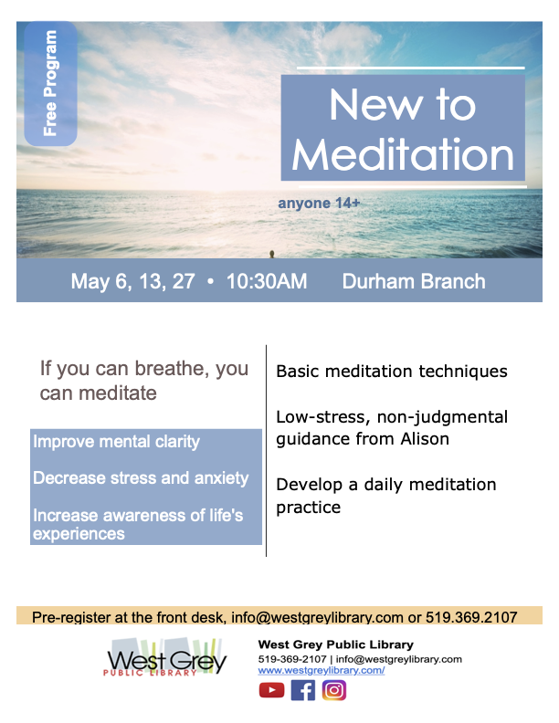 New to meditation