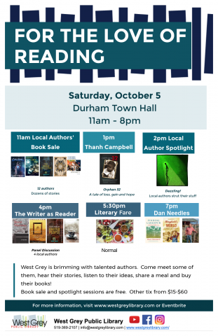 For the Love of Reading WGPL Poster